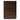 Modrest Manhattan Contemporary Brown Oak and Gold Chest