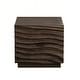 preview thumbnail 107 of 116, Wood NightStand with Metal Handle
