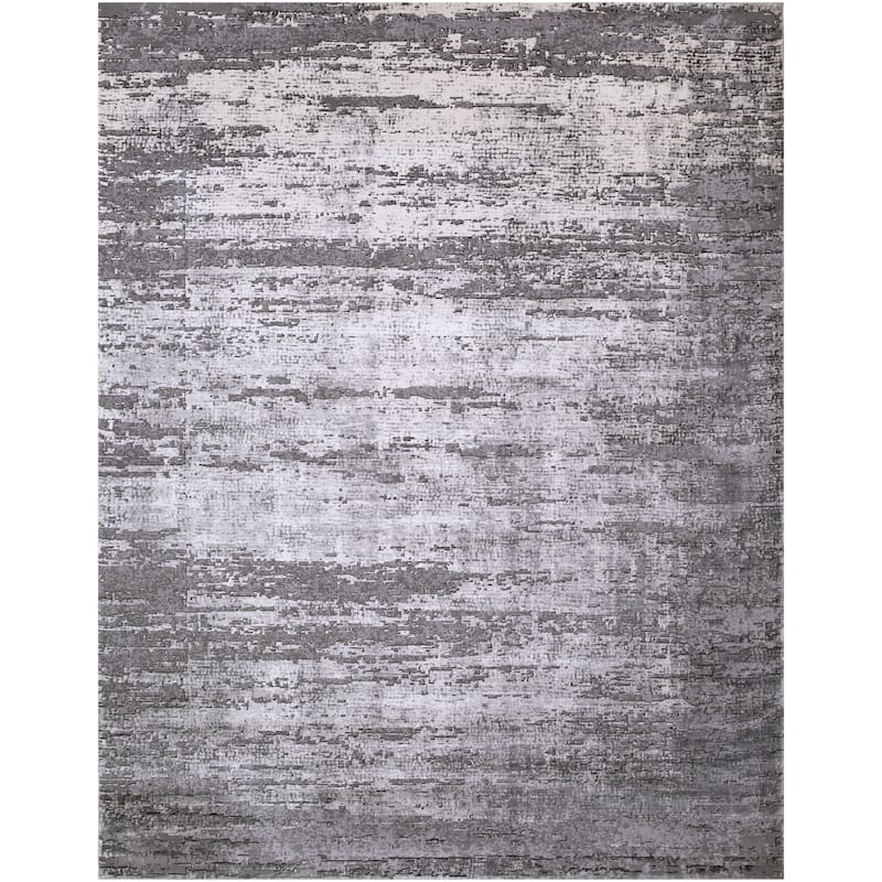 Artistic Weavers Duncan Grey Distressed Abstract Area Rug