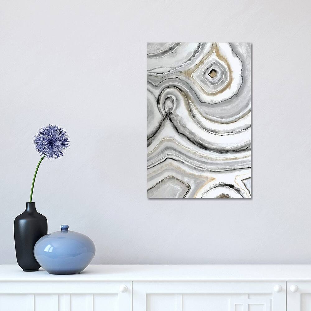 iCanvas "Shades Of Gray I" by Liz Jardine Canvas Print