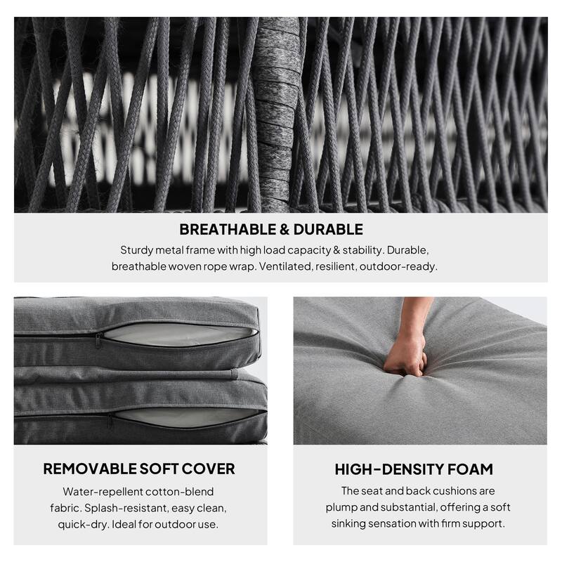 Adjustable Backrest Outdoor Chaise Lounge Chair Patio Pool Lounger