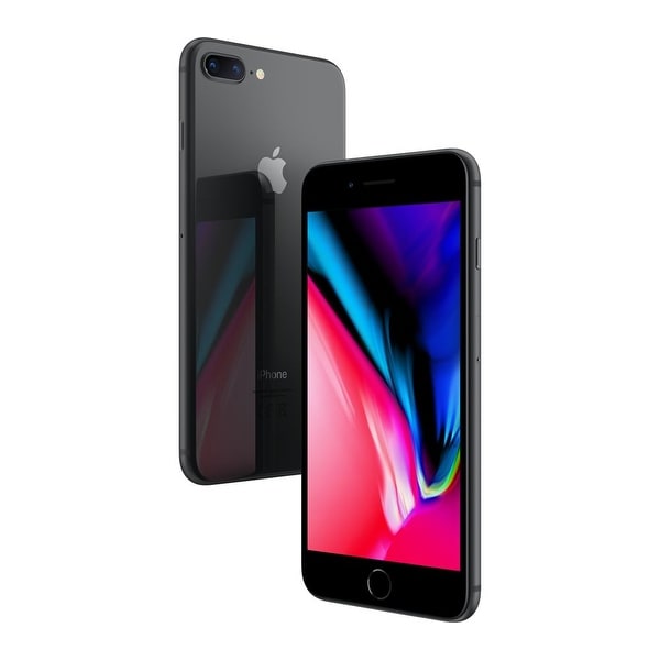 Shop Apple iPhone 8 Plus 64gb Black Unlocked Refurbished - Free Shipping Today - Overstock ...
