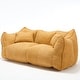 preview thumbnail 99 of 98, Modern Cute Chenille Upholstered Loveseat with High Resilience Foam