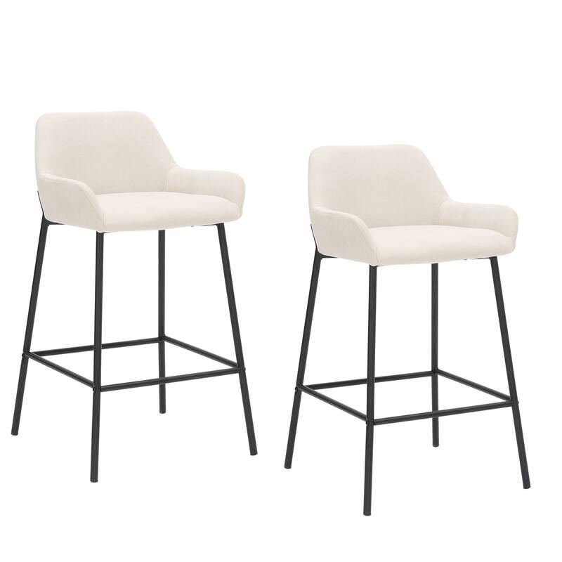 Modern 26" Counter Stool, Set of 2