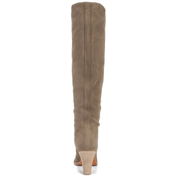 vince casper suede knee boots