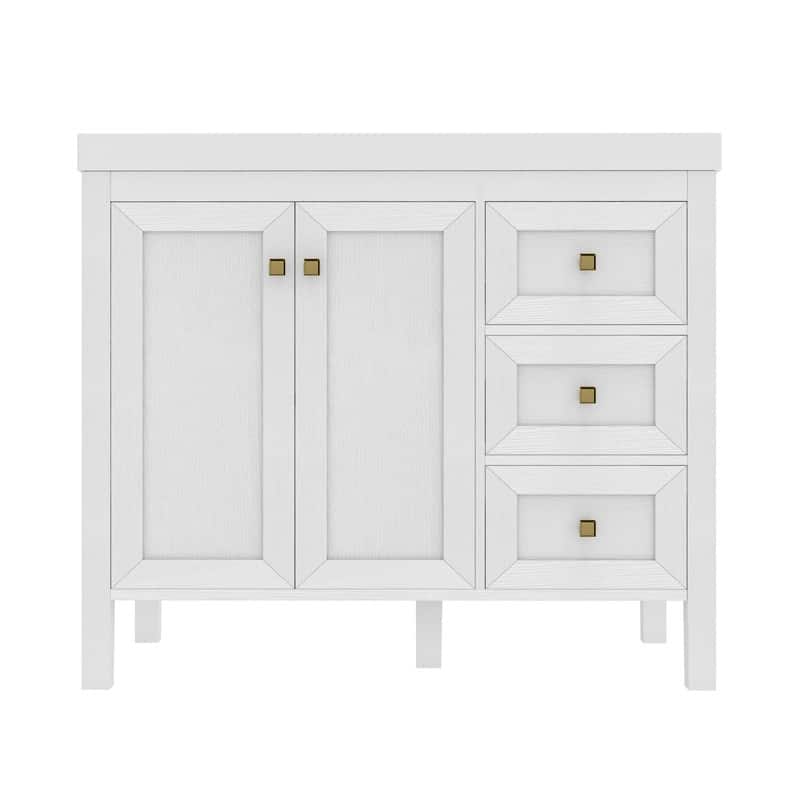 Moasis 36"/42" Bathroom Vanity Cabinet with Sink