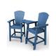 Option Blue Chair set of 3