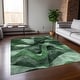 preview thumbnail 43 of 118, Machine Washable Indoor/ Outdoor Modern Chantille Rug Fern - 10' x 14'