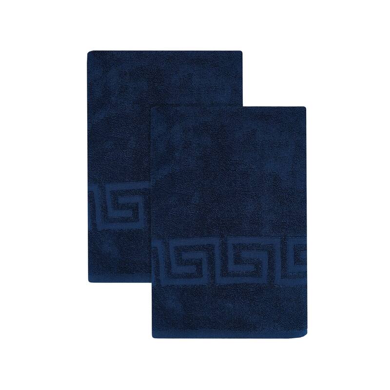 Ozan Premium Home Milos Collection Bath Towels - 27-54 inch - Blue - 27-54 inch