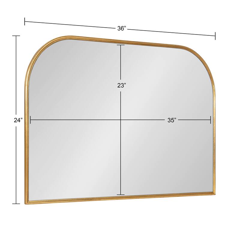 Kate and Laurel Caskill Framed Arch Wall Mirror