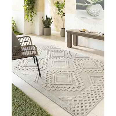 Livabliss Rockport Modern Solid Color Area Rug