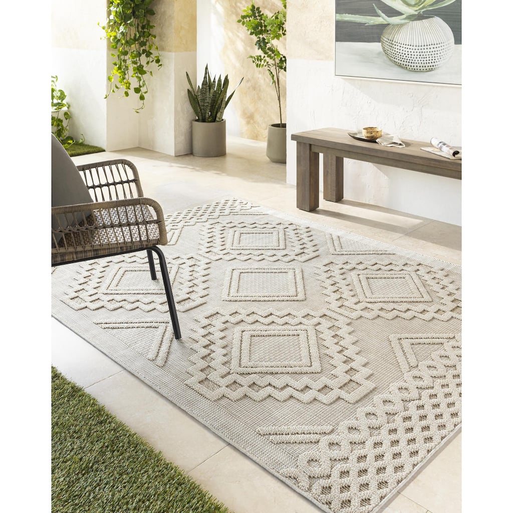 Livabliss Rockport Modern Solid Color Area Rug