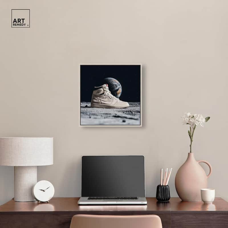 Zero-G Jordans Canvas by Art Remedy