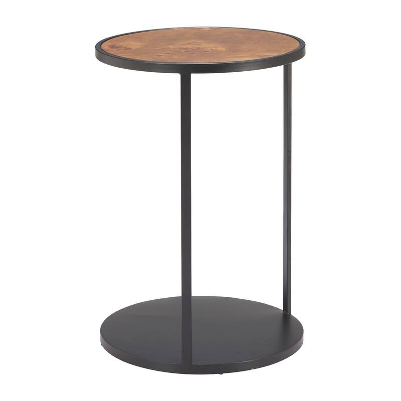 Nodo Side Table Brown & Black