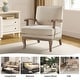 preview thumbnail 7 of 32, Rinaldo Farmhouse Polyester Armchair with Comfortable Backrest and Cushion by HULALA HOME