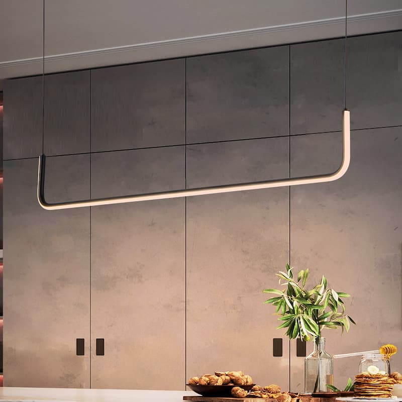 LED Linear Chandelier Kitchen Chandelier Modern Chandeliers