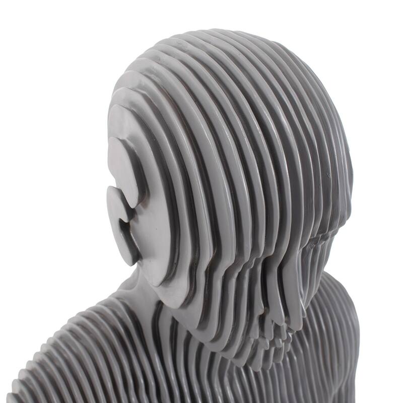 Abstract View Of The Human Body Sculpture - 18H x 14.3/4W x 10.5D