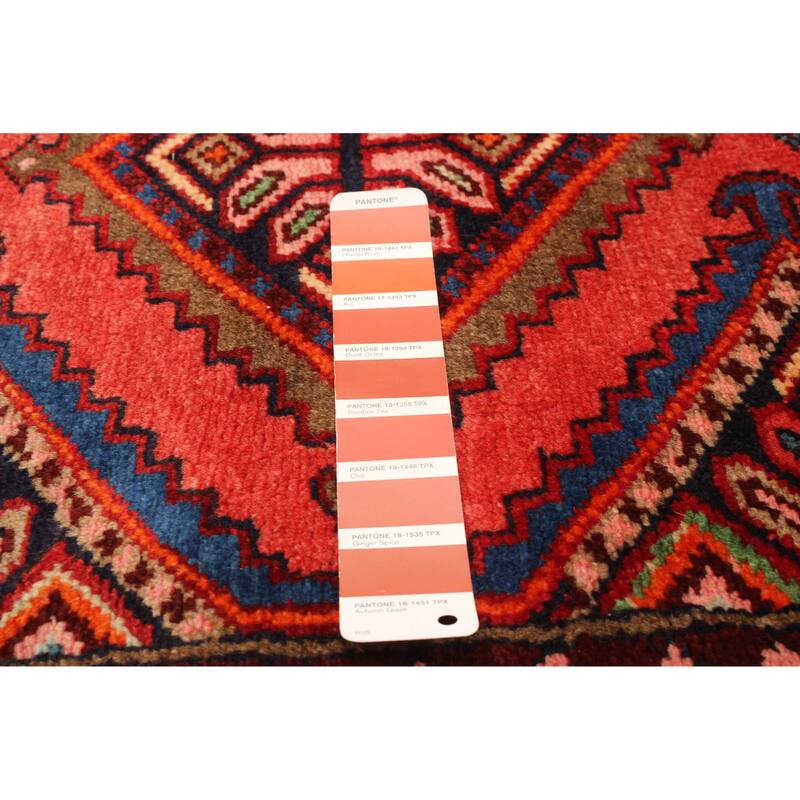 ECARPETGALLERY Hand-knotted Konya Anatolian Red Wool Rug - 2' 11" x 9' 7"