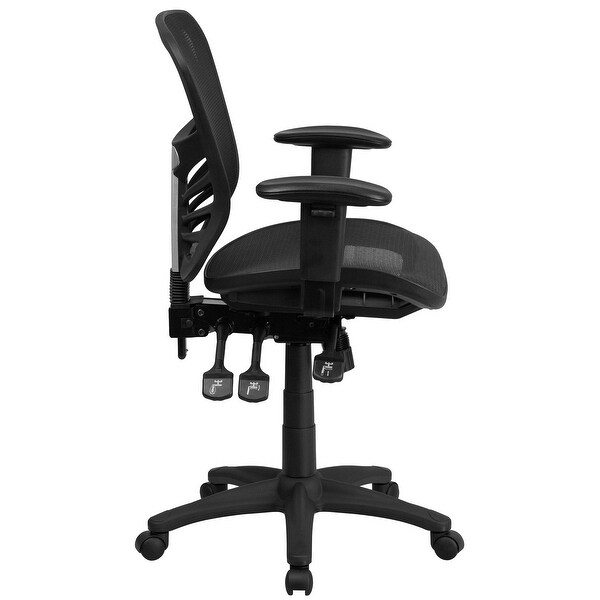 ergonomic chair with adjustable arms
