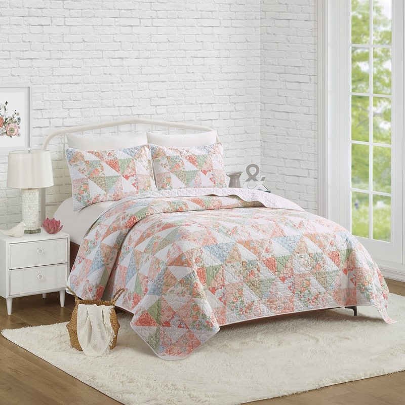 Coventry Patchwork Printed Quilt Set