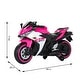 preview thumbnail 11 of 24, 12V Kids Ride-On Motorcycle, Bluetooth, Music, Lighting Wheels, Foot Brake, Ages 3-6