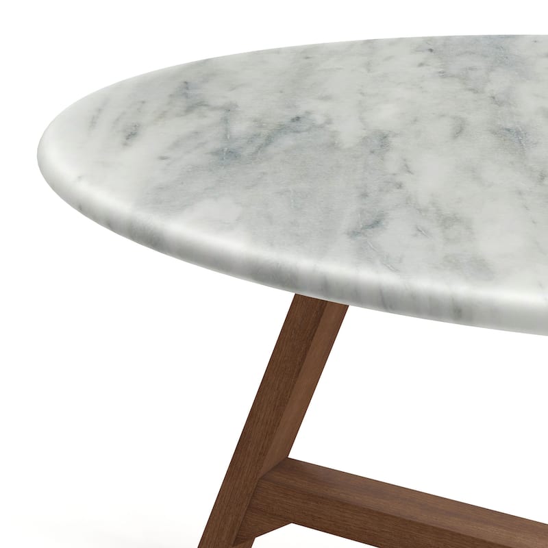 Aubrey Faux Marble Coffee Table