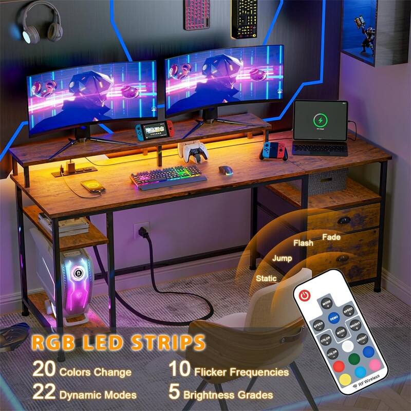 61" Computer Desk