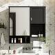 Option Black + MDF+glass