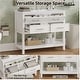 preview thumbnail 9 of 56, Christopher Knight Home - Eric 36" Bathroom Vanity with Ceramic Sink