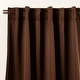 preview thumbnail 66 of 80, Aurora Home Insulated Thermal Blackout 84-inch Curtain Panel Pair - 52 x 84