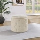 preview thumbnail 60 of 68, Erindale Round Storage Ottoman