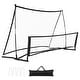 preview thumbnail 12 of 10, 2-in-1 Portable Soccer Rebounder Net with Carrying Bag