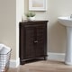 preview thumbnail 4 of 11, Crosley Lydia Corner Storage Cabinet - 22 "W x	12 "D x 28.88 "H