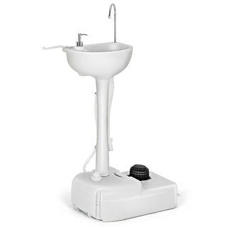 Costway 5 Gallon Portable Wash Sink Hand Wash Basin Stand - See Details -  Bed Bath & Beyond - 37459907