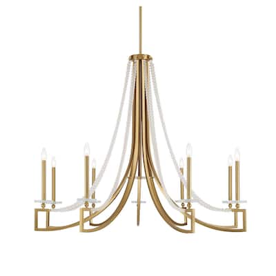 Savoy House 1-8805-9 Helen 9 Light 50" Wide Taper Candle Style
