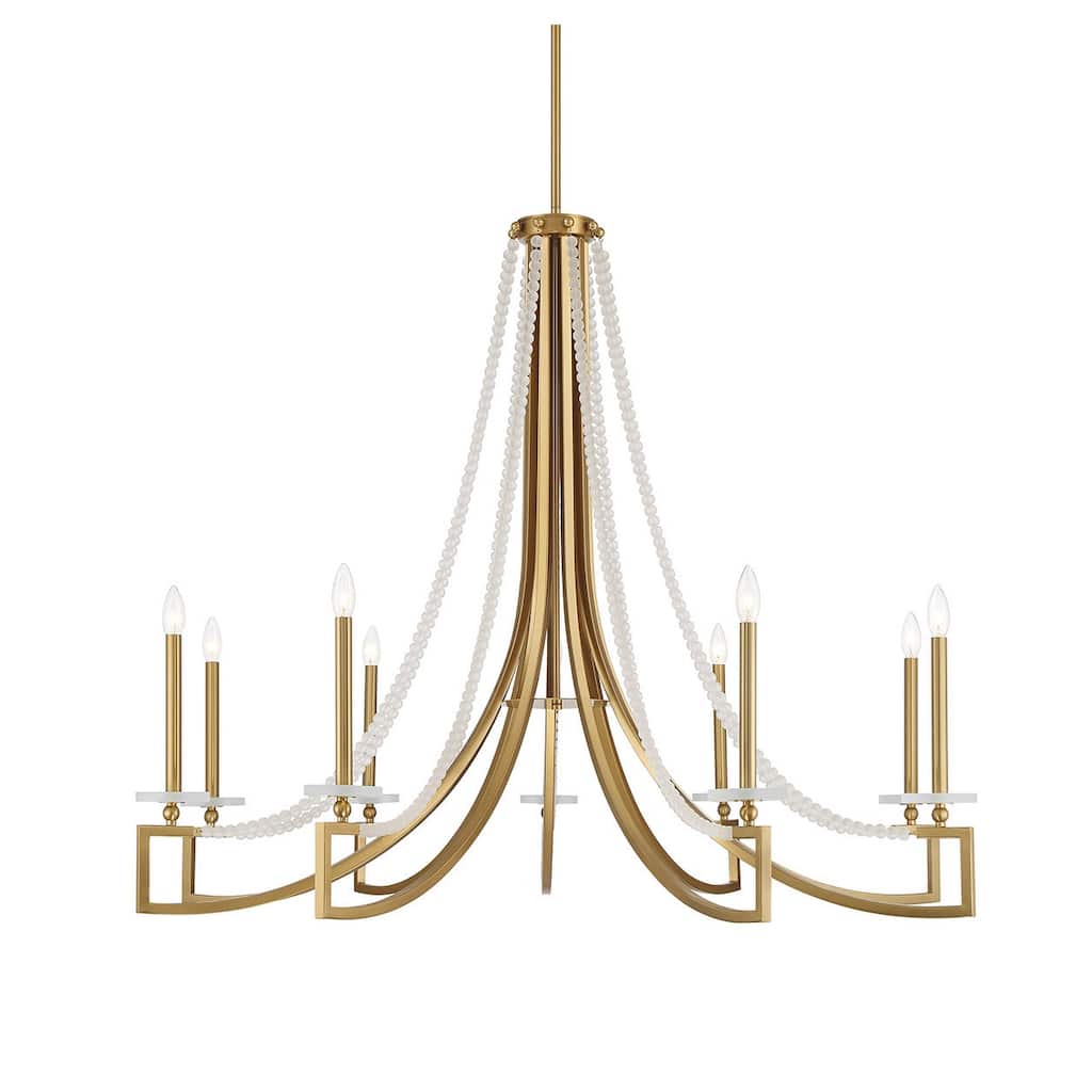 Savoy House 1-8805-9 Helen 9 Light 50" Wide Taper Candle Style