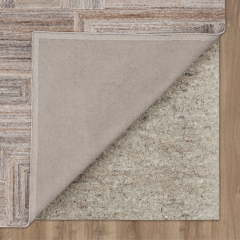 Karastan Rugs Cloverdale Beige Steel Area Rug