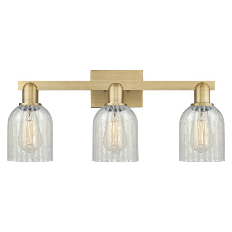 Innovations Lighting Endless Possibilities Arcadia - Caledonia - 3 Light 24" Bath Vanity Light - Mouchette/Brushed Brass