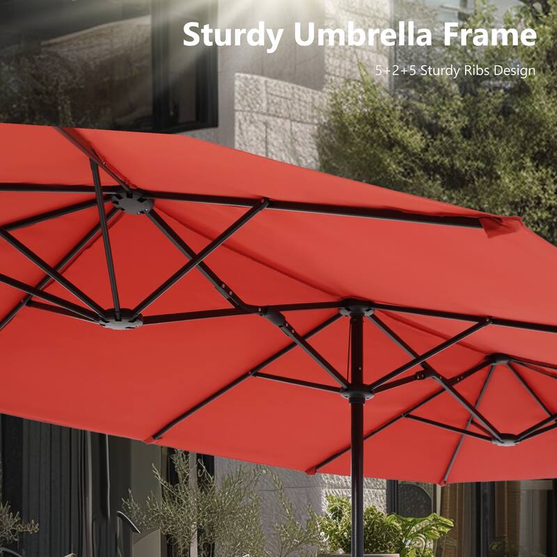 MAISON ARTS 7/8 Pieces Outdoor Patio Dining Set, 6 PE Rattan Chairs with Cushions and 1 Rectangle Metal Table
