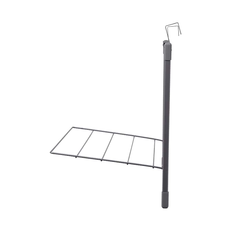 Household Essentials Metal Expandable Over the Door Drying Rack - 22.0"L x 2.1"W x 20.9"H