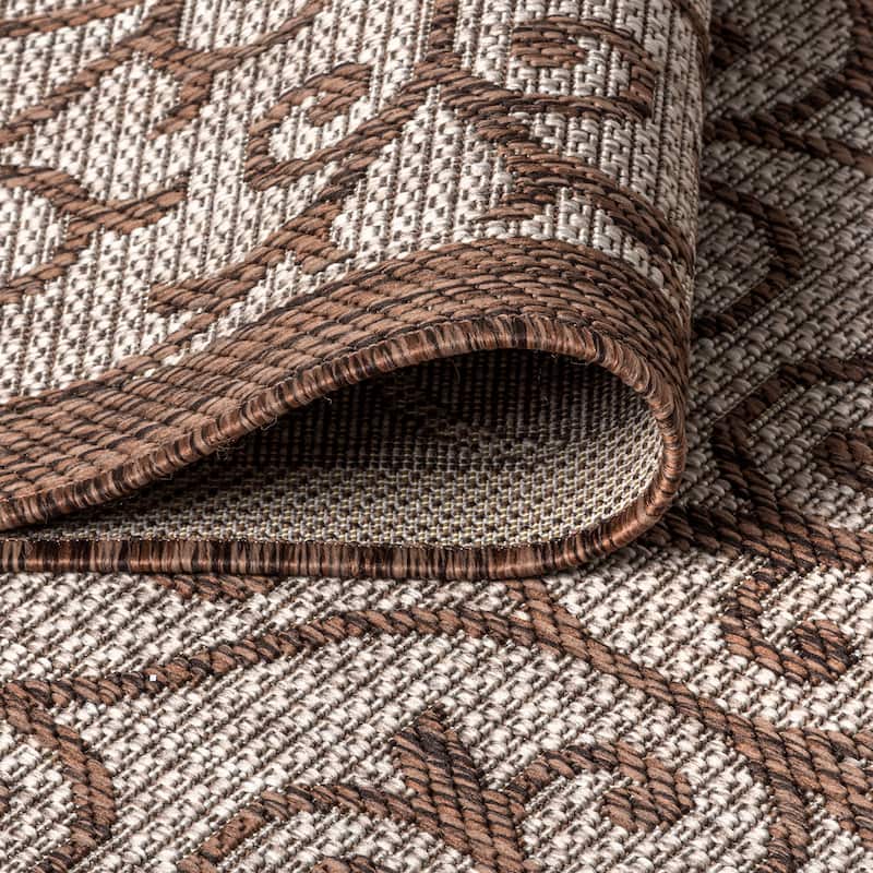 JONATHAN Y Ourika Textured Weave Indoor/Outdoor Area Rug