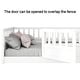 preview thumbnail 3 of 14, Full size Floor bed, integral construction with super high security barrier, door, children's floor bed frame, Montessori