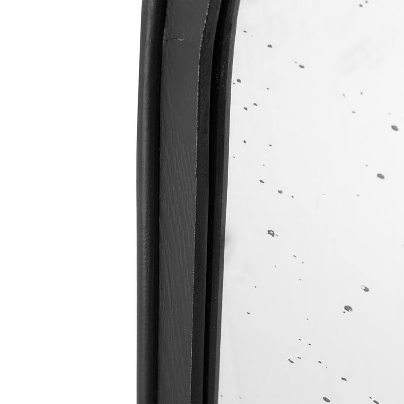 Mid-Century Style Living Room Oval Mirror
