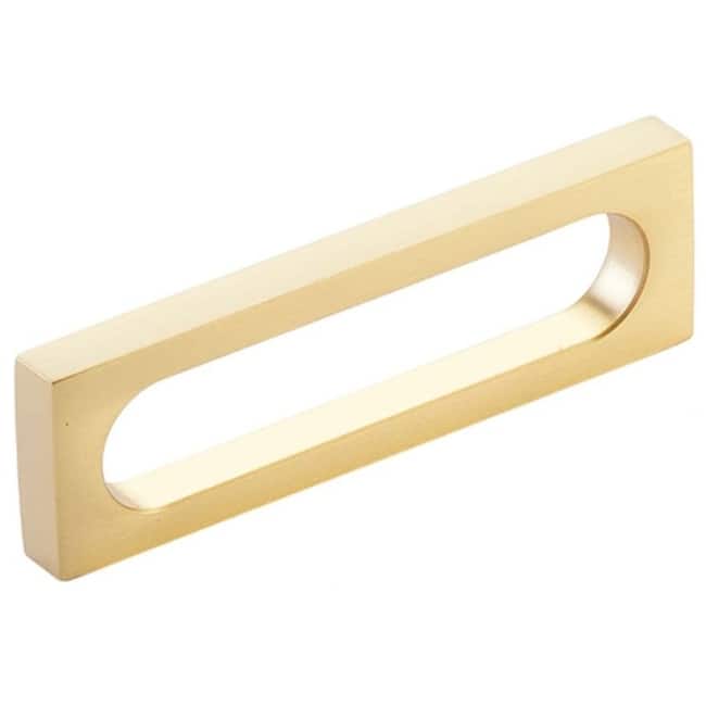 Schaub and Company 10032 Cafe Modern 3-1/2" Center to Center - Satin Brass