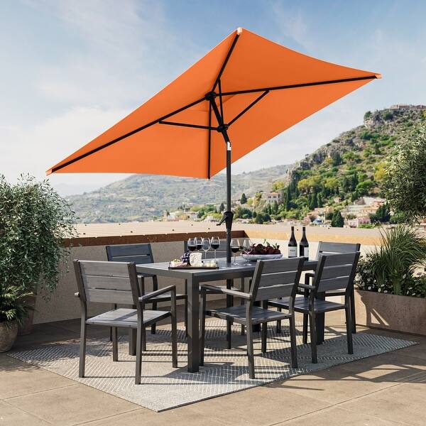 6 foot square umbrella for patio 6' x 6' Saville Though soaking up the sun is one of the best parts of summer Punchau 6 Ft Square Boho