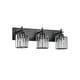 preview thumbnail 66 of 115, Mid-Century Modern Dimmable Bathroom Vanity Light Crystal Glass Wall Sconce