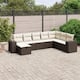 Option Brown and cream Large 27.2 x 122 x 78.7