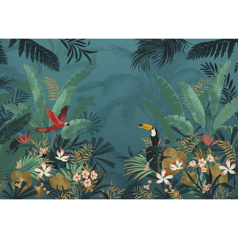 Enchanted Jungle Wall Mural