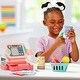 preview thumbnail 5 of 7, Cash Register for Kids – 30-Piece Set for Grocery Store Pretend Play by Hey Play (Pink) - Multicolor