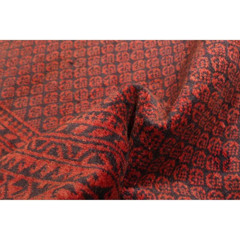 ECARPETGALLERY Hand-knotted Teimani Dark Navy Wool Rug - 2'10 x 4'3